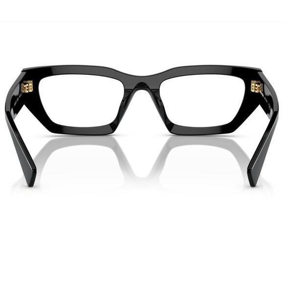 1003. Miu Miu black eyeglasses 03XV 51mm - Picture 4 of 6